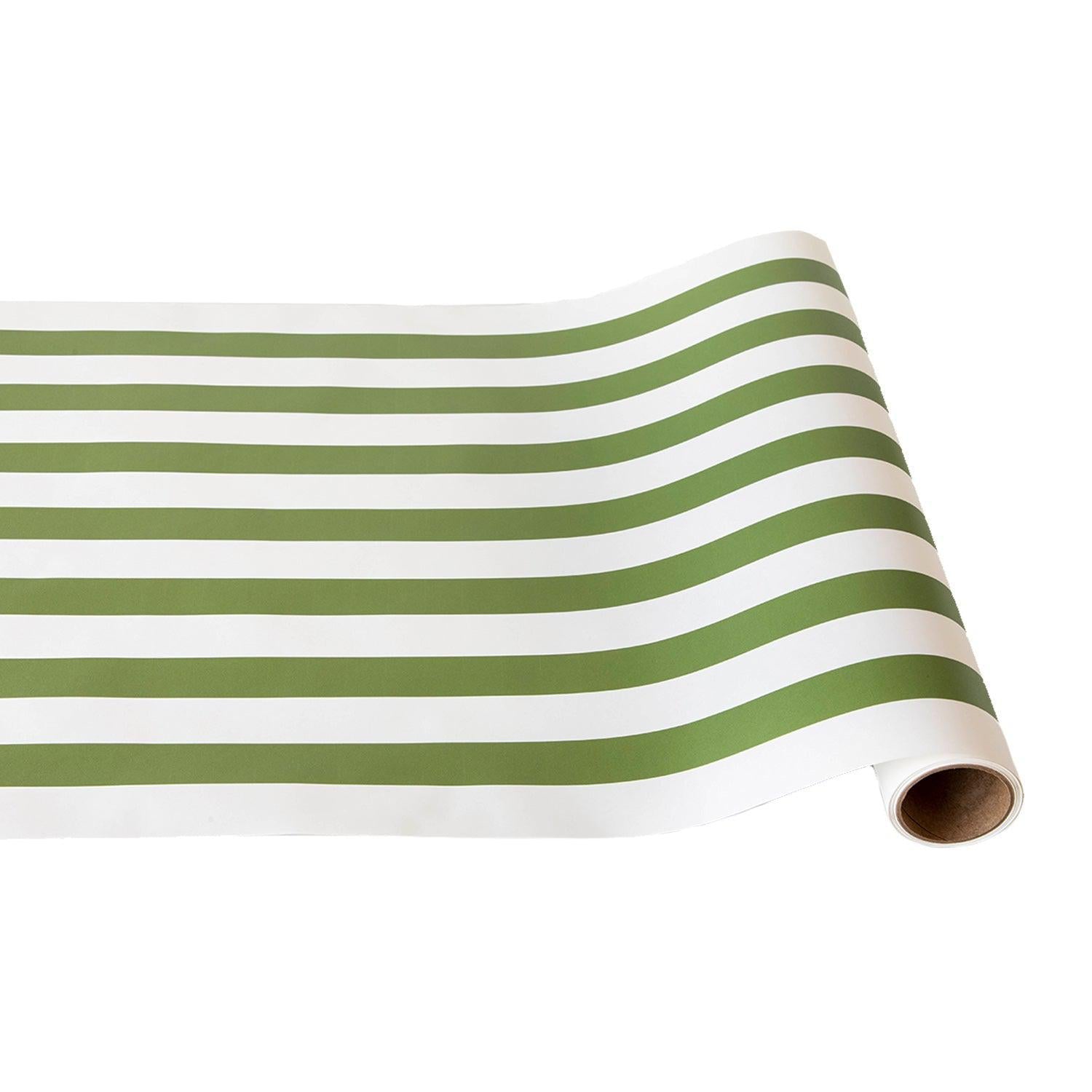 Moss Classic Stripe Paper Runner